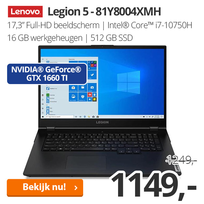 Lenovo Legion 5 Notebook - 81Y8004XMH